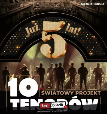 Łomża Wydarzenie Koncert 5-lecie 10 Tenorów