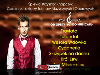 Łomża Wydarzenie Koncert Od Pucciniego do Webbera - Największe Hity Opery i Musicalu!