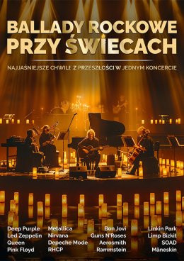 Łomża Wydarzenie Koncert Ballady rockowe przy świecach