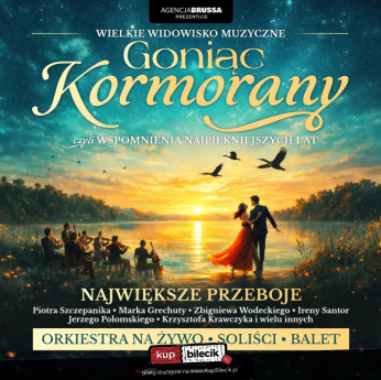 Łomża Wydarzenie Koncert Goniąc Kormorany - wspomnienia najpiekniejszych lat