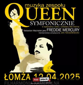 Łomża Wydarzenie Koncert QUEEN SYMFONICZNIE powraca do ŁOMŻY - Filharmonia Kameralna - 12 kwietnia 2025!