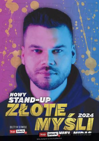 Ostrołęka Wydarzenie Stand-up Nowy program ZŁOTE MYŚLI